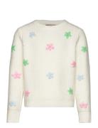 Kogvira Life L/S Flower O-Neck Knt Tops Knitwear Pullovers Cream Kids ...