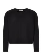 Pangea Top Tops T-shirts & Tops Long-sleeved Black Marville Road