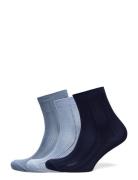 Solid Drake Sock 3 Pack Lingerie Socks Regular Socks Blue Becksönderga...