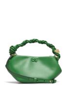 Ganni Bou Bag Mini Bags Top Handle Bags Green Ganni