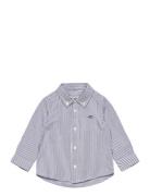 Oxford Stripe Shirt Tops Shirts Long-sleeved Shirts Blue GANT