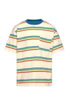Tnjamal Os S_S Tee Tops T-shirts Short-sleeved Multi/patterned The New