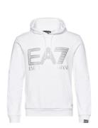 Sweatshirt Tops Sweat-shirts & Hoodies Hoodies White EA7
