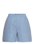 Ruby Linen Blend Shorts Bottoms Shorts Casual Shorts Blue Lexington Cl...