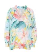 Ainadea Ns Tops Blouses Long-sleeved Blue Dea Kudibal