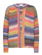 Gio Cardigan Short Tops Knitwear Cardigans Multi/patterned Noella