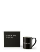 Astrid Lindgren Mug Home Tableware Cups & Mugs Coffee Cups Black Desig...