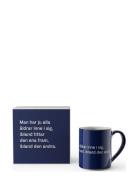 Astrid Lindgren Mug 23 Home Tableware Cups & Mugs Coffee Cups Blue Des...