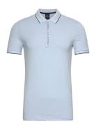 Polo Tops Polos Short-sleeved Blue Armani Exchange