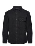 Anf Mens Wovens Tops Overshirts Black Abercrombie & Fitch