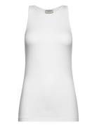 Bs Athena Top Tops T-shirts & Tops Sleeveless White Bruun & Stengade