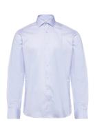 Bs Troy Slim Fit Shirt Tops Shirts Business Blue Bruun & Stengade