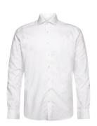 Bs Pavarotti Super Slim Fit Shirt Tops Shirts Business White Bruun & S...