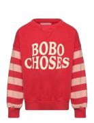 Bobo Choses Stripes Sweatshirt Tops Sweat-shirts & Hoodies Sweat-shirt...