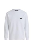 Tarn Long Sleeved Sweatshirt White Tops T-shirts Long-sleeved White Be...