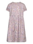 Dress Woven Aop Dresses & Skirts Dresses Casual Dresses Short-sleeved ...