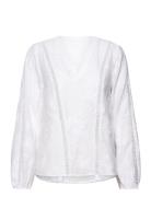 Lr-Fenna Tops Blouses Long-sleeved White Levete Room