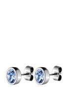 Nobles Ss Light Sapphire Accessories Jewellery Earrings Studs Blue Dyr...