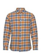 1 Pocket Shirt Tops Shirts Casual Orange Wrangler