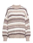 Patrisia Knit Pullover Tops Knitwear Jumpers Brown A-View