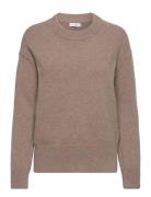 Cheryl Wool Sweater Tops Knitwear Jumpers Brown Marville Road