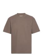 Wbbaine Waffel Tee Designers T-shirts Short-sleeved Brown Woodbird