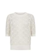 Nunicka Pullover Tops Knitwear Jumpers White Nümph