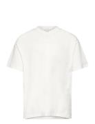 Butt D Cotton T-Shirt Tops T-shirts Short-sleeved White Mango