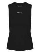 Elmira Pocket Tank Top Sport T-shirts & Tops Sleeveless Black Röhnisch