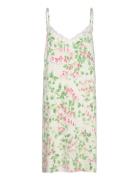 Slip Dress Jersey Aop Flower Yöpaita Multi/patterned Lindex