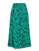 Aylingz Skirt Ma19 Polvipituinen Hame Green Gestuz