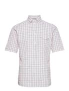 Casual Fit Casual Poplin Shirt Tops Shirts Short-sleeved Multi/pattern...