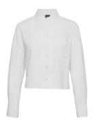 Lina Pyjamas Shirt Toppi White Gina Tricot