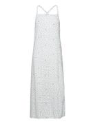 Tjw Printed Side Slit Midi Dress Polvipituinen Mekko Multi/patterned T...