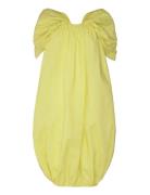 Viola Dress Polvipituinen Mekko Yellow LEBRAND