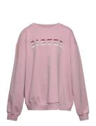 Tndixie Over Sweatshirt Tops Sweat-shirts & Hoodies Sweat-shirts Pink ...