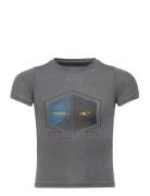 Breaker O'neill Hybrid T-Shirt Sport T-shirts Short-sleeved Grey O'nei...