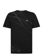 Tee 10 Sport T-shirts Short-sleeved Black BOSS