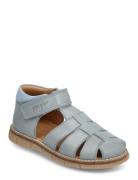 Classic™ Velcro Sandal Shoes Summer Shoes Sandals Blue Pom Pom