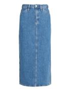 Trouser Pocket Maxi Skirt Pitkä Hame Blue Calvin Klein Jeans