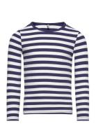 Kmgella L/S Top Jrs Tops T-shirts Long-sleeved T-shirts Multi/patterne...