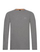 Tempesto Tops T-shirts Long-sleeved Grey BOSS