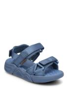 Bisgaard Louis Shoes Summer Shoes Sandals Blue Bisgaard