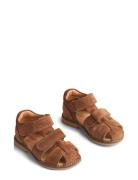 Bay Closed Toe Shoes Summer Shoes Sandals Brown Wheat