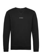 Lens Sweatshirt Tops Sweat-shirts & Hoodies Sweat-shirts Black Les Deu...