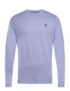 Brolin Ls T-Shirt Tops T-shirts Long-sleeved Blue U.S. Polo Assn.