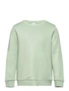 Sweatshirt Basic Tops Sweat-shirts & Hoodies Sweat-shirts Green Lindex