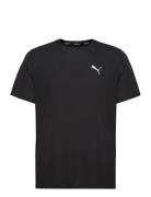 Run Favorite Velocity Tee Sport T-shirts Short-sleeved Black PUMA