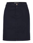 Chino Skirt Lyhyt Hame Navy Newhouse