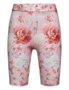 Print Biker Shorts Bottoms Shorts Pink Gugguu